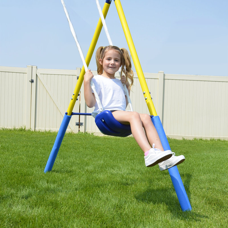 Sportspower Fun Outdoors My First Metal Swing Set with Lifetime